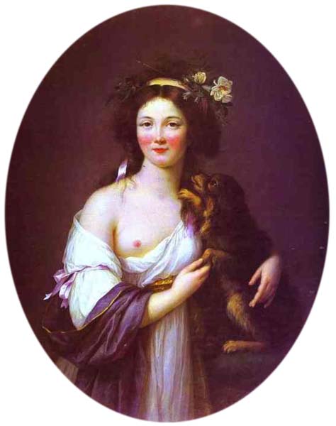 Portrait of Mme D